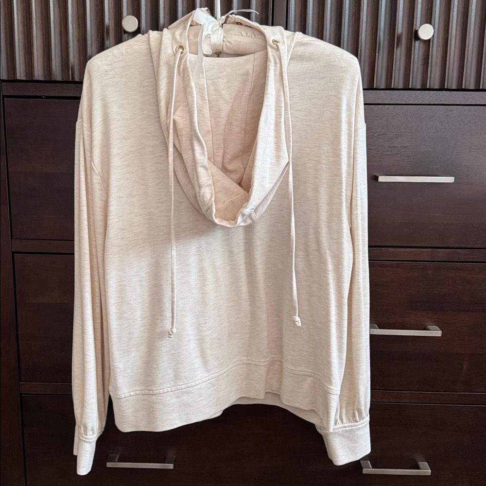 CAbi Heyday Hoodie Athleisure w gold accents, Small - Picture 4 of 10
